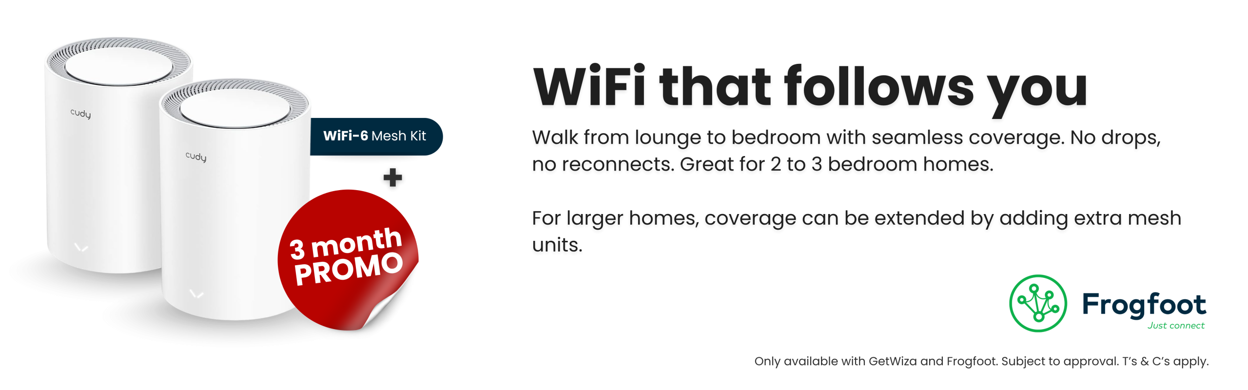 getwiza frogfoot promo mesh kit